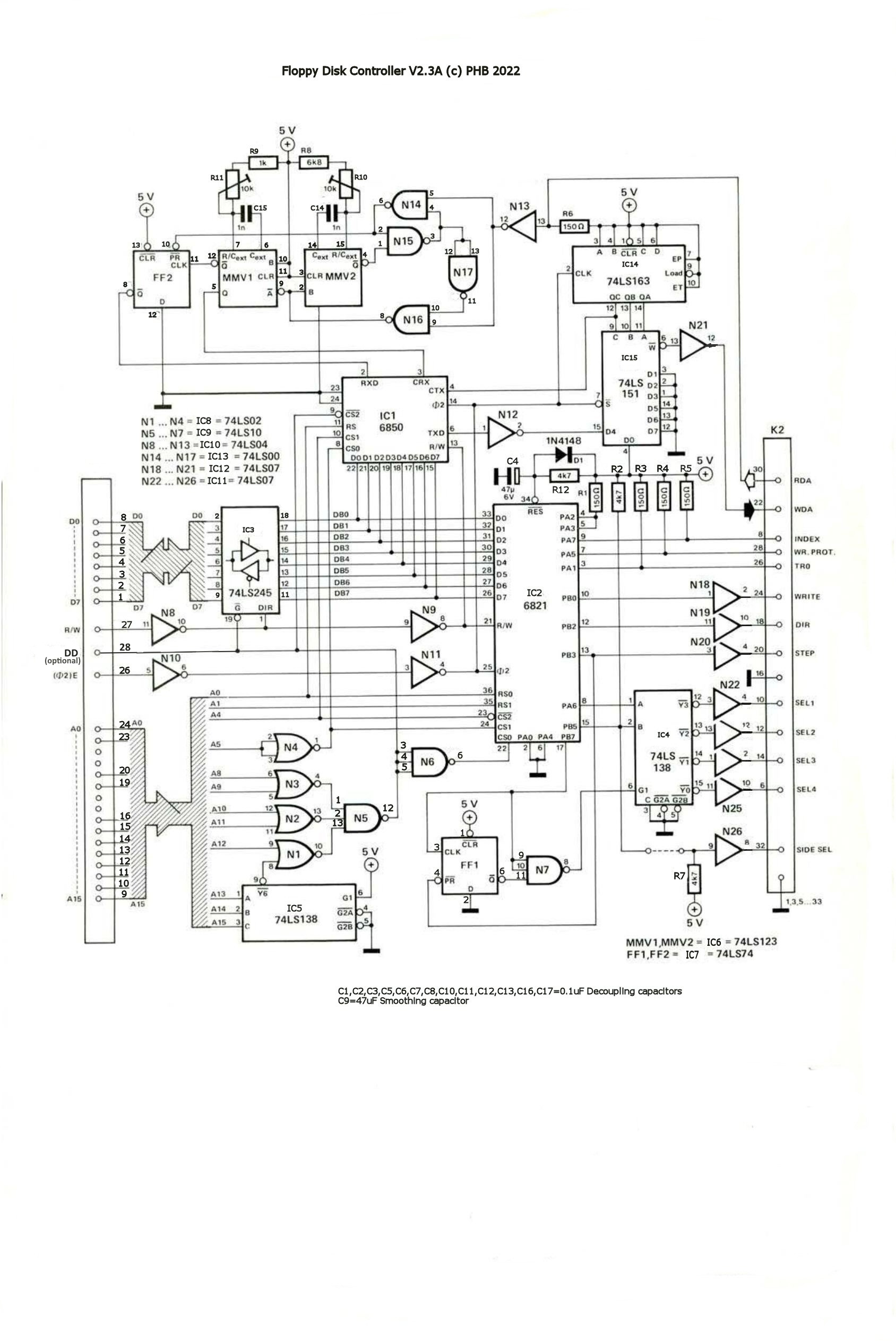 Floppy Disk IF Circuit Diagram